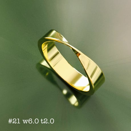 メビウスリング #21 w6.0 t2.0 STLデータファイル