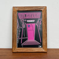 「藤沢駅 エノシマン PLATFORM」 ポストカード + 古材フレーム
