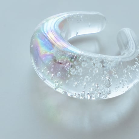 rainbow earcuff
