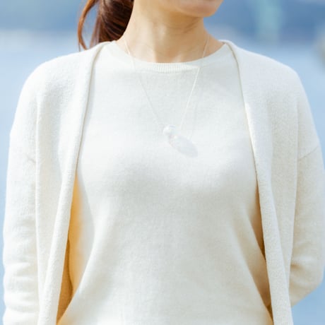 soap bubble necklace
