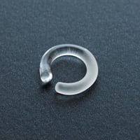 sandblast  earcuff