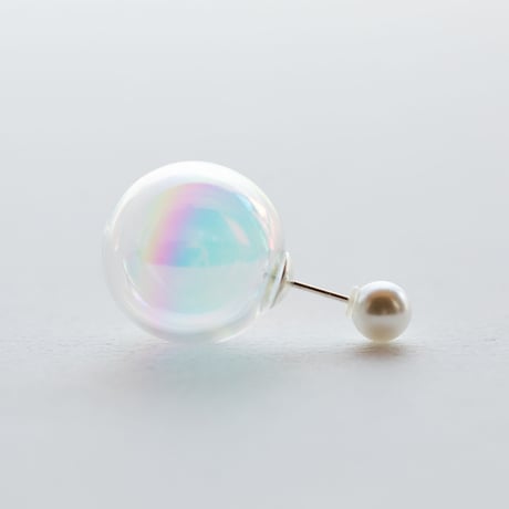 soap bubble pierce (片耳ピアス)