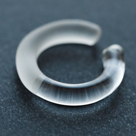 sandblast  earcuff