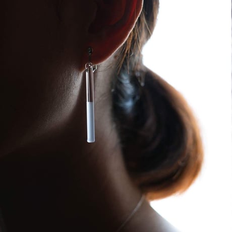 sandblast earring