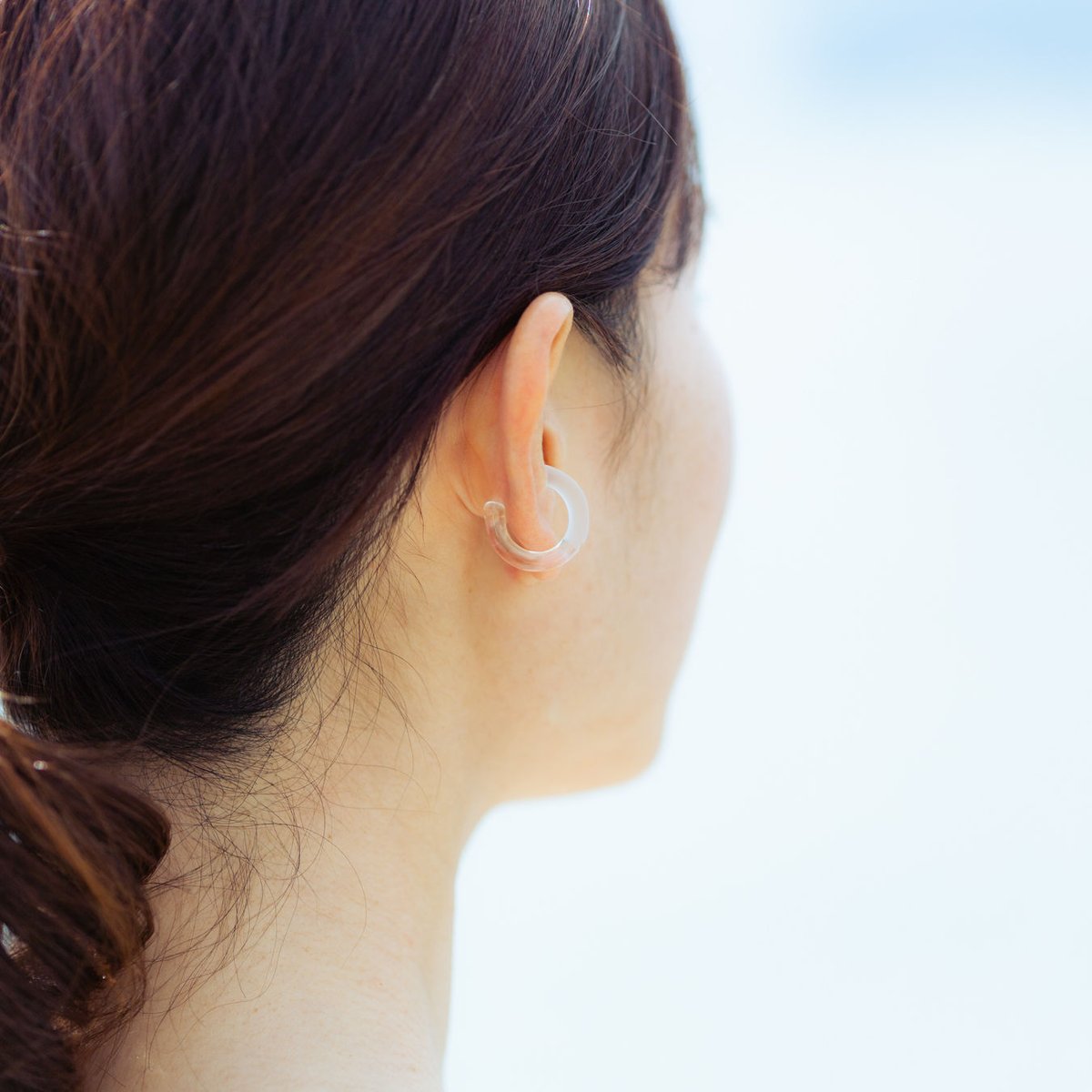 sandblast earcuff | aurora glass online store