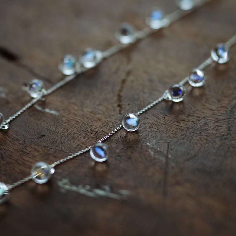 prism ネックレス シルバー925 prism necklace | aurora glass online store