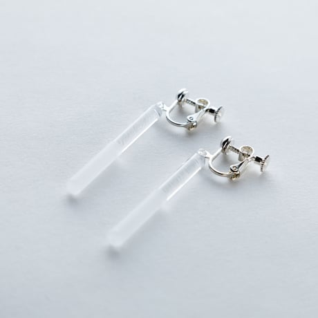 sandblast earring