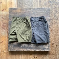 SEEP Cotton Twill Side-tuck Baker Short Pants
