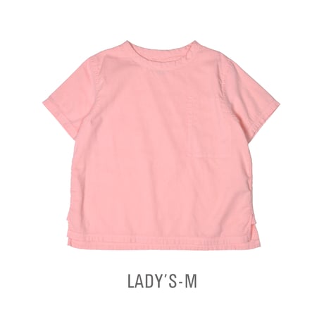 SEEP  Gauze Lady’sShort Sleeve Pocket T-Shirt