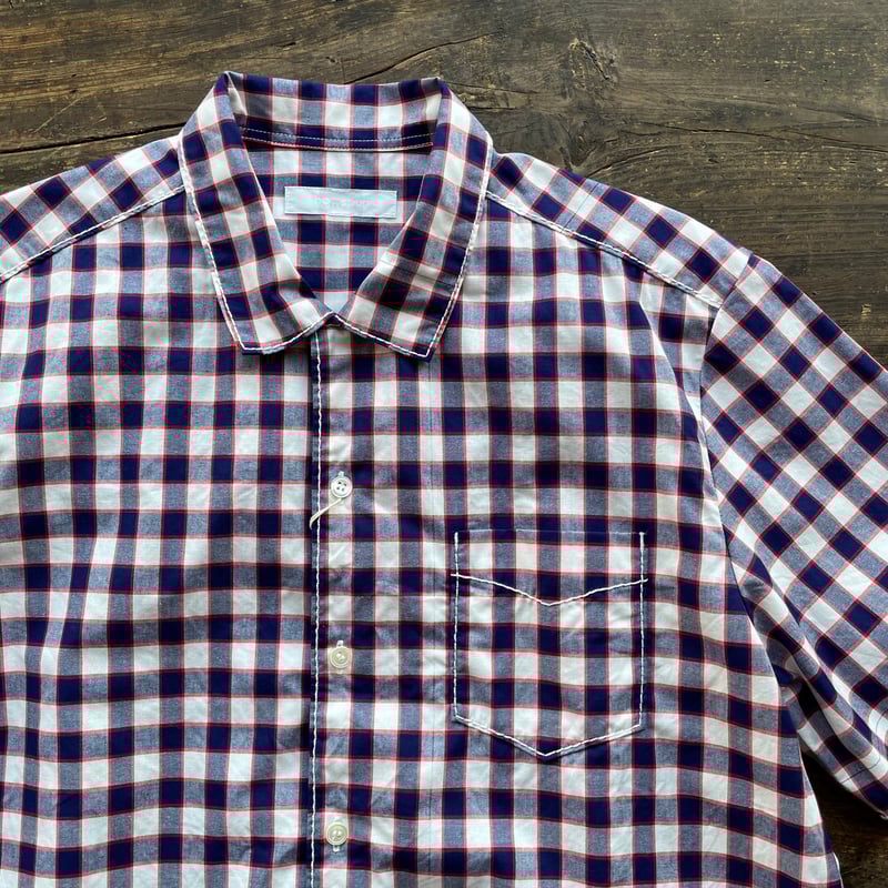 【新品・未使用】homspun ホームスパン 花柄 コットン半袖シャツ 半袖Tシャツ S・M・Lサイズ homspun | 日々花［ Hibika online ］