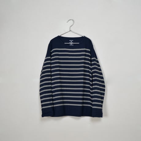 SEEP Men's  Gauze Border B-Neck Sht.
