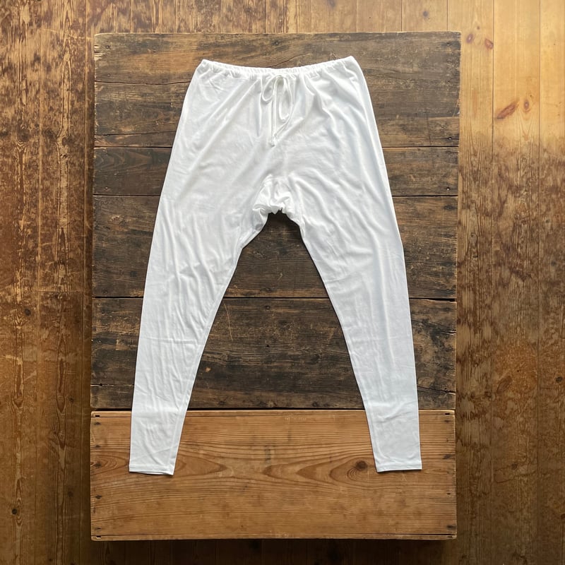homspun 60/1 天竺 ロング丈サルエルパンツ | SEEP STORE