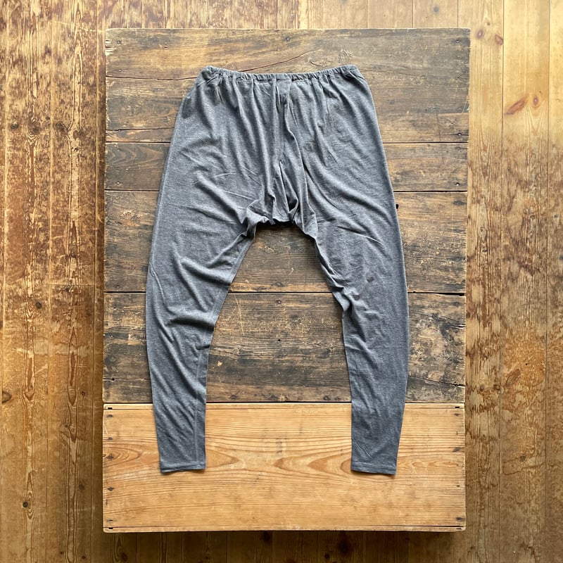 homspun ホームスパン サルエルパンツ homspun 60/1 天竺 ロング丈サルエルパンツ | SEEP STORE