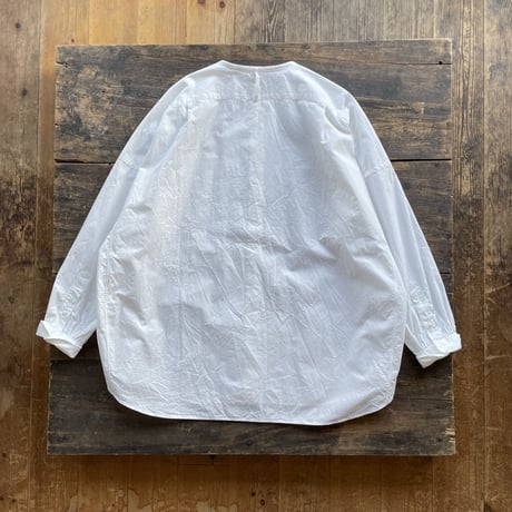 SEEP Cotton&Linen Dungaree Dolman No Collar Sht.