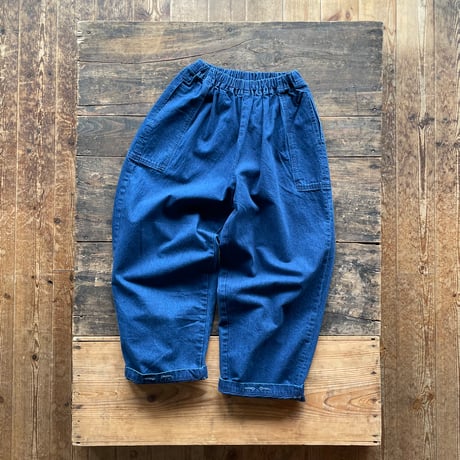 homspun  10oz デニム ギャザーパンツ