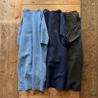 SEEP Linen Dungaree “KAPPOUGI LONG” 後染め