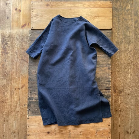 SEEP Linen Dungaree “KAPPOUGI LONG” 後染め