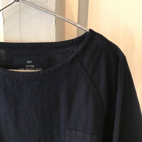SEEP Men's Gauze Raglan B-Neck Sht.