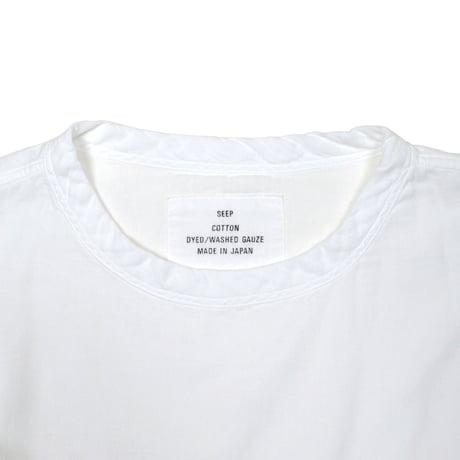 SEEP  Gauze Big Silhouette Short Sleeve T-Shts.