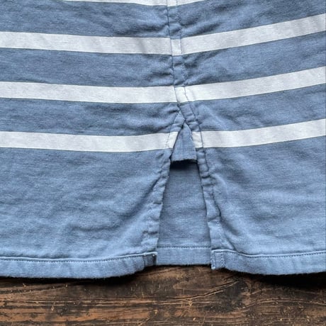 SEEP Men's  Gauze Border B-Neck Sht. Piece Dyed