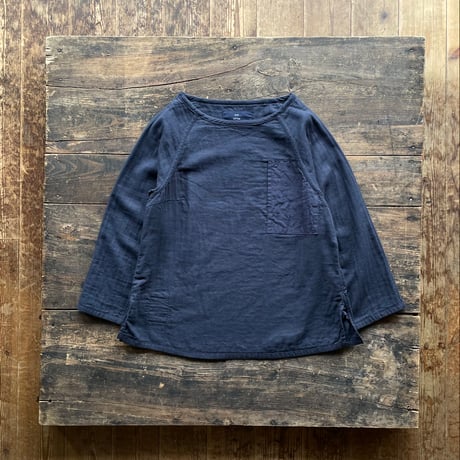 SEEP Lady's Gauze Raglan 3/4Sleeve B-Neck Sht.
