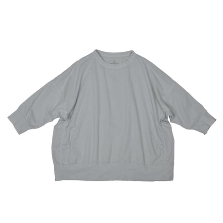 SEEP Gauze Cocoon 3/4Sleeve Crew Neck Sht.