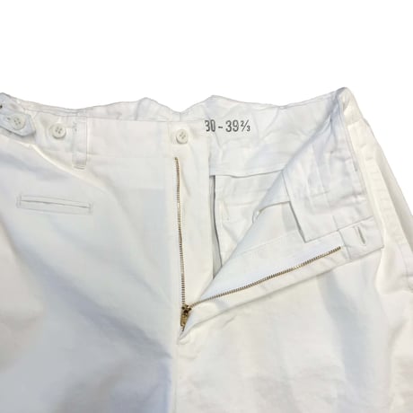 SEEP Cotton Twill Side-tuck Trousers