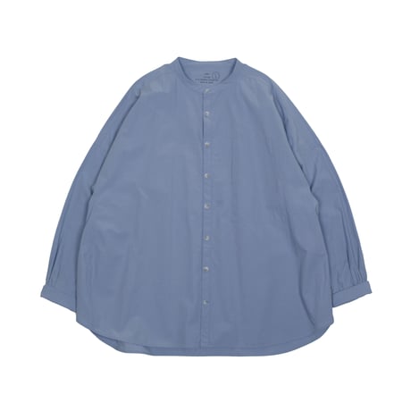 SEEP  Cotton Typewriter Dolman Stand Collar Sht.