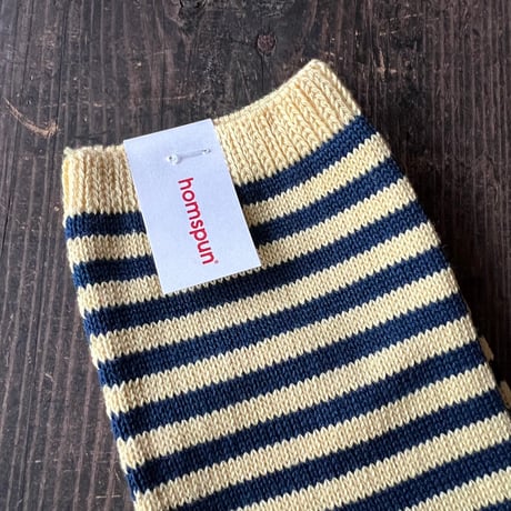 homspun コンパクトヤーンソックス
