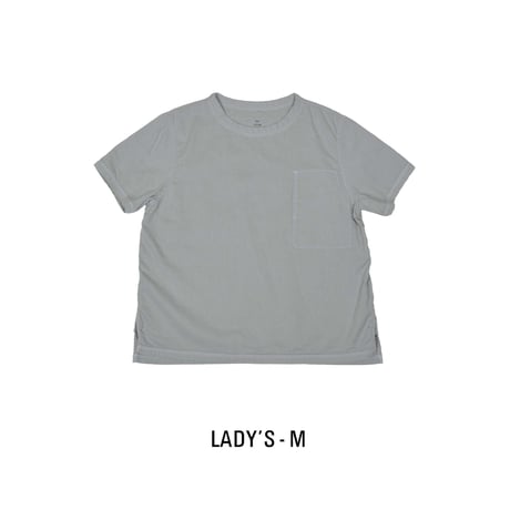 SEEP  Gauze Lady’sShort Sleeve Pocket T-Shirt