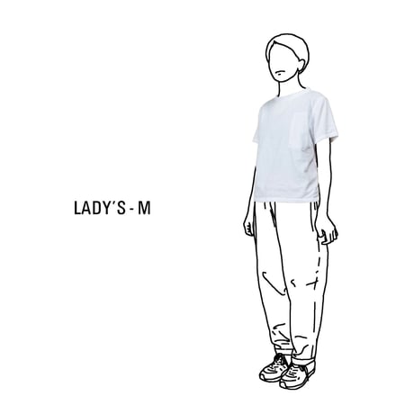 SEEP  Gauze Lady’sShort Sleeve Pocket T-Shirt