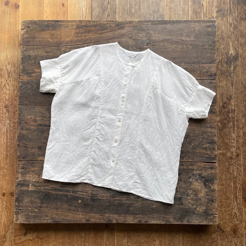homspun リネンバイオ パフスリーブブラウス | SEEP STORE homspun リネンバイオ パフスリーブブラウス | SEEP STORE