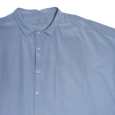 SEEP  Cotton Typewriter Dolman Little Collar Sht.