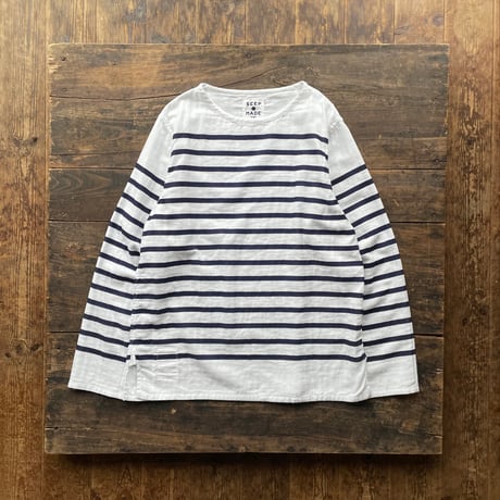 SEEP Men's  Gauze Border B-Neck Sht.