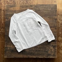 SEEP Lady's Gauze Raglan Long Sleeve B-Neck Sht.