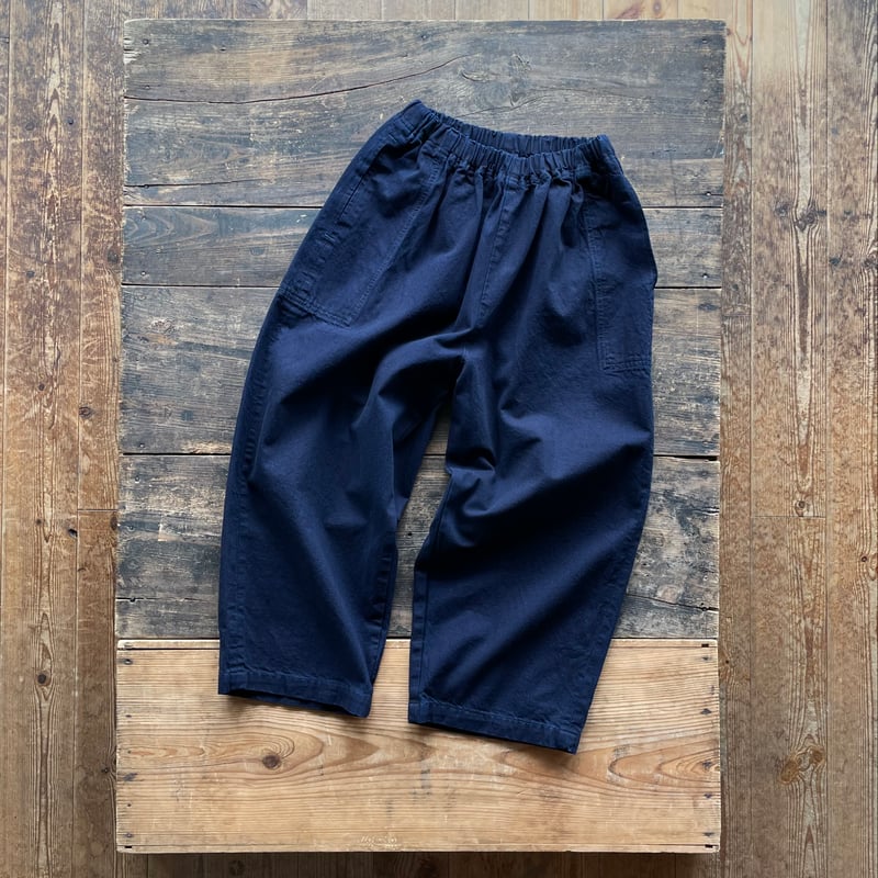 homspun 10oz デニム ギャザーパンツ | SEEP STORE
