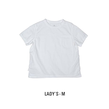 SEEP  Gauze Lady’sShort Sleeve Pocket T-Shirt