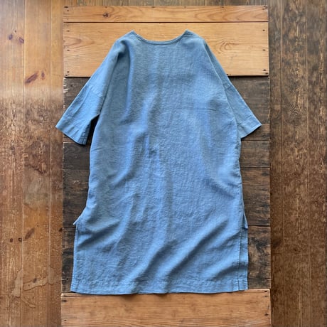 SEEP Linen Dungaree “KAPPOUGI LONG” 後染め