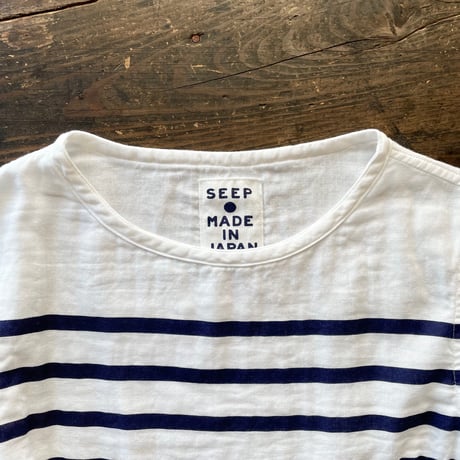 SEEP Men's  Gauze Border B-Neck Sht.