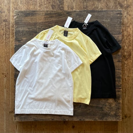 homspun 30/1 天竺 半袖Ｔシャツ