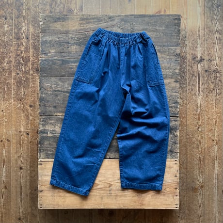homspun  10oz デニム ギャザーパンツ