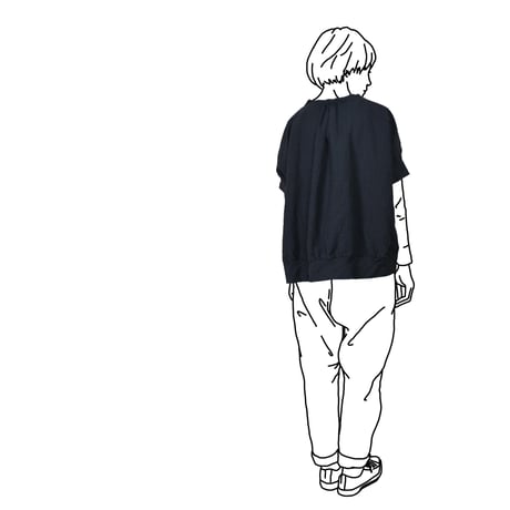 SEEP  Linen Cocoon T-Sht.