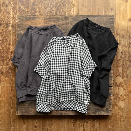SEEP  Linen Cocoon T-Sht.