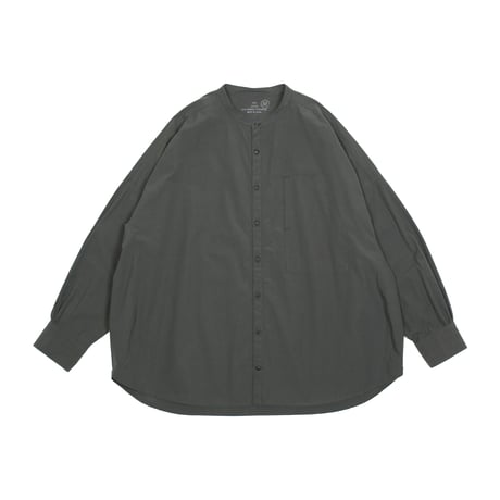 SEEP  Cotton Typewriter Dolman Stand Collar Sht.