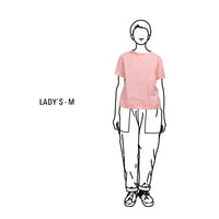 SEEP  Gauze Lady’sShort Sleeve Pocket T-Shirt