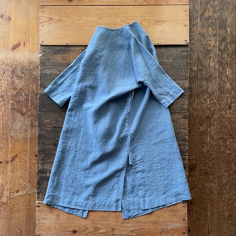 SEEP Linen Dungaree “KAPPOUGI LONG” 後染め