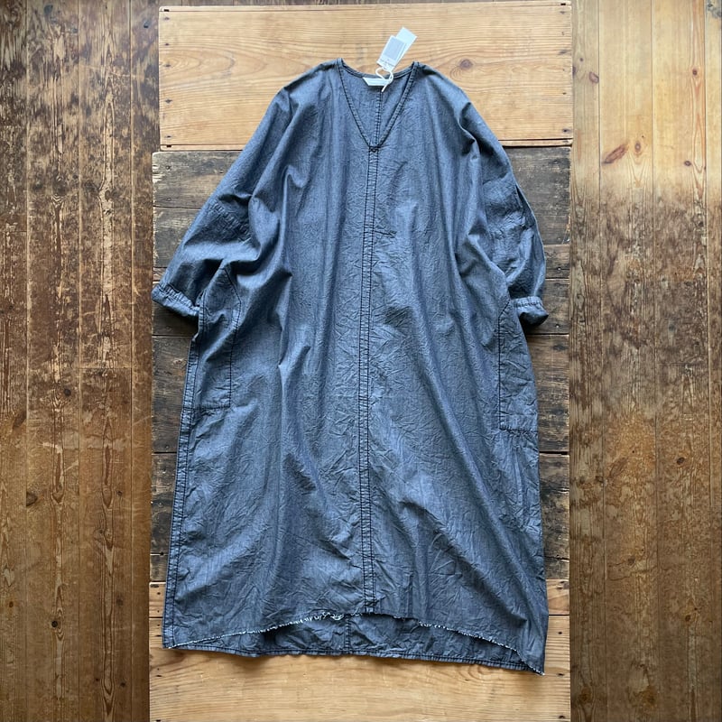 homspun ライトオンス シャンブレー プルオーバーワンピース | SEEP STORE