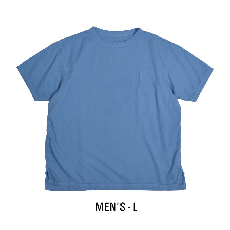 SEEP Gauze Men's Short Sleeve Pocket T-Shirt |