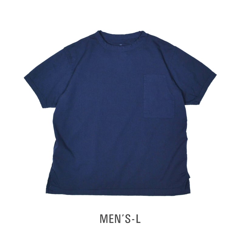SEEP Gauze Men's Short Sleeve Pocket T-Shirt |