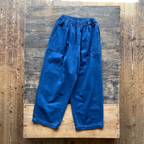 homspun  10oz デニム ギャザーパンツ